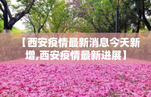 【西安疫情最新消息今天新增,西安疫情最新进展】