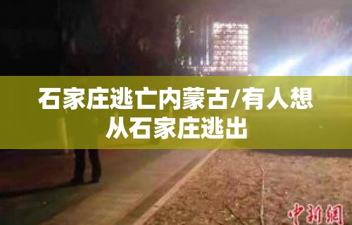 石家庄逃亡内蒙古/有人想从石家庄逃出 石家庄逃亡内蒙古/有人想从石家庄逃出