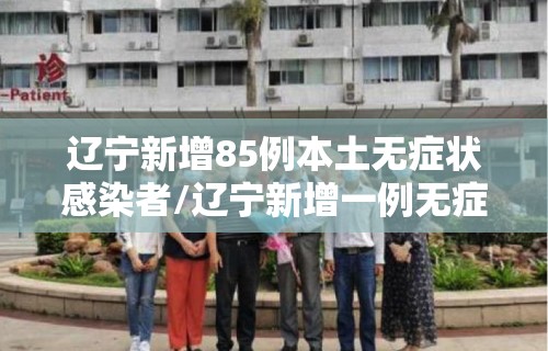 辽宁新增85例本土无症状感染者/辽宁新增一例无症状感染