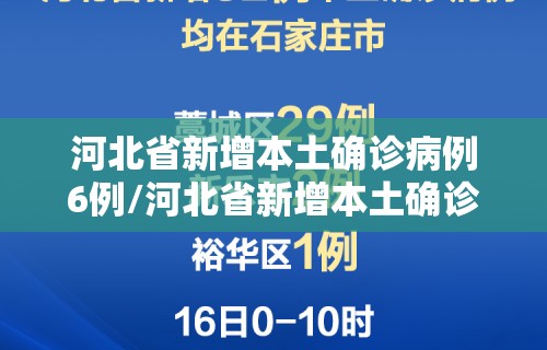 河北省新增本土确诊病例6例/河北省新增本土确诊病例行动轨迹