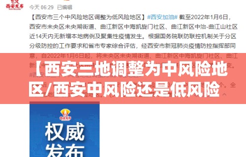 【西安三地调整为中风险地区/西安中风险还是低风险】 【西安三地调整为中风险地区/西安中风险还是低风险】