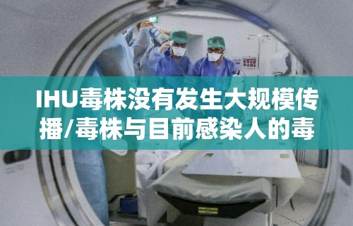 IHU毒株没有发生大规模传播/毒株与目前感染人的毒株