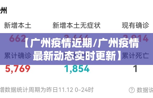 【广州疫情近期/广州疫情最新动态实时更新】