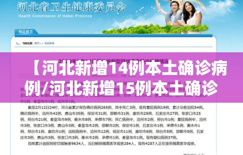 【河北新增14例本土确诊病例/河北新增15例本土确诊病】 【河北新增14例本土确诊病例/河北新增15例本土确诊病】