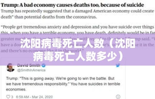 沈阳病毒死亡人数（沈阳病毒死亡人数多少）
