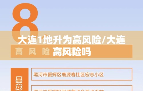 大连1地升为高风险/大连高风险吗